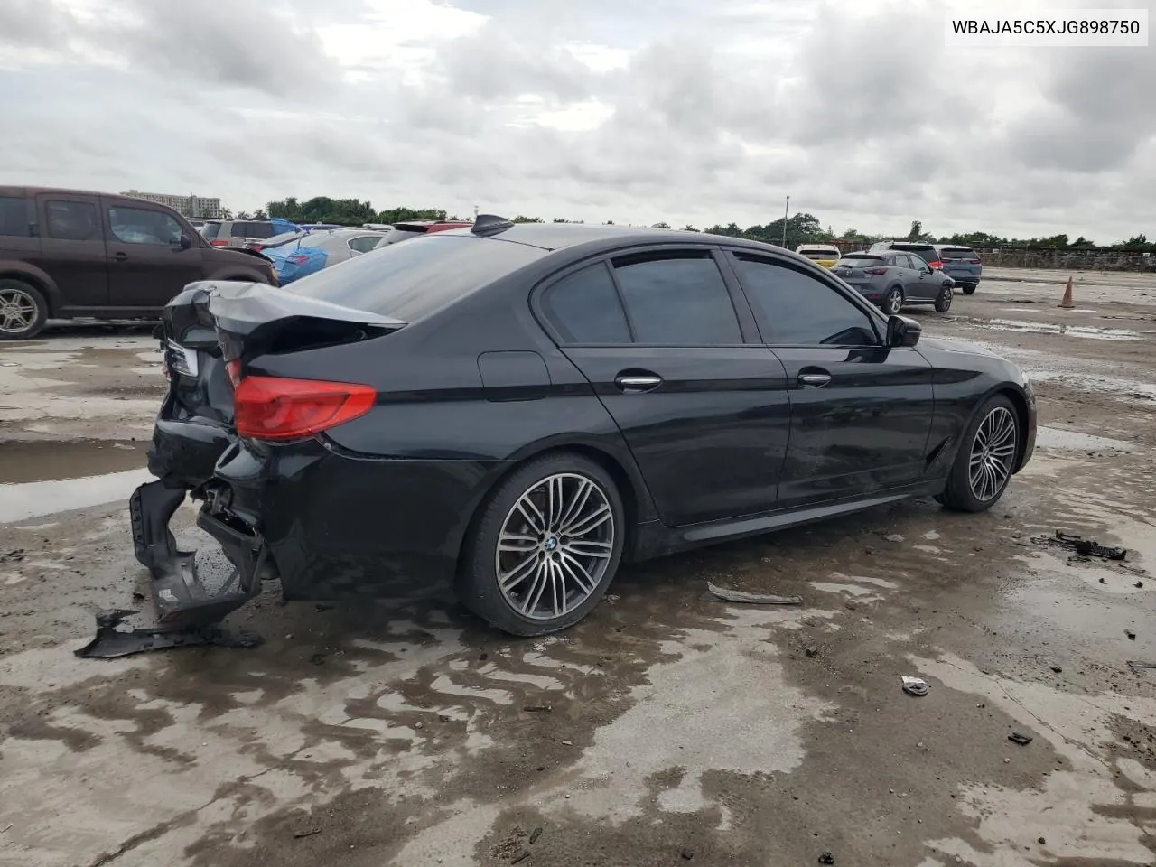 2018 BMW 530 I VIN: WBAJA5C5XJG898750 Lot: 74761324