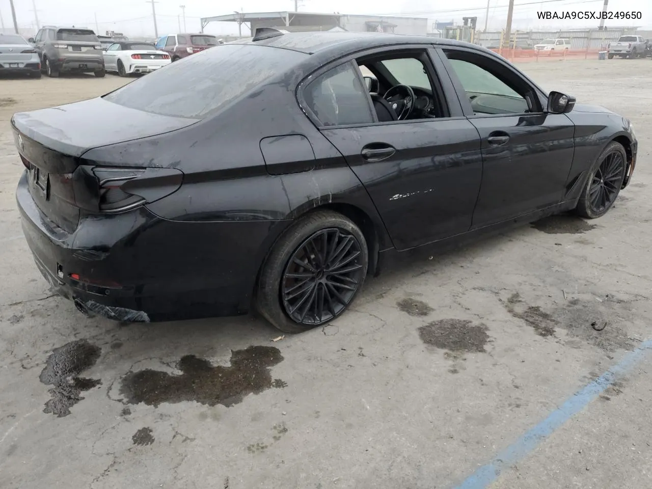 2018 BMW 530E VIN: WBAJA9C5XJB249650 Lot: 74944924