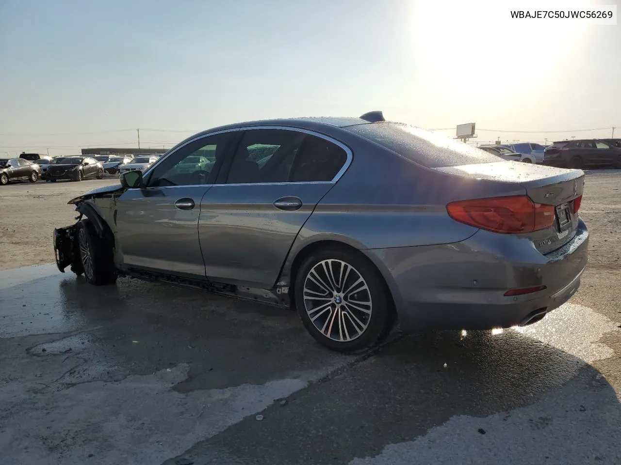 2018 BMW 540 Xi VIN: WBAJE7C50JWC56269 Lot: 75017764