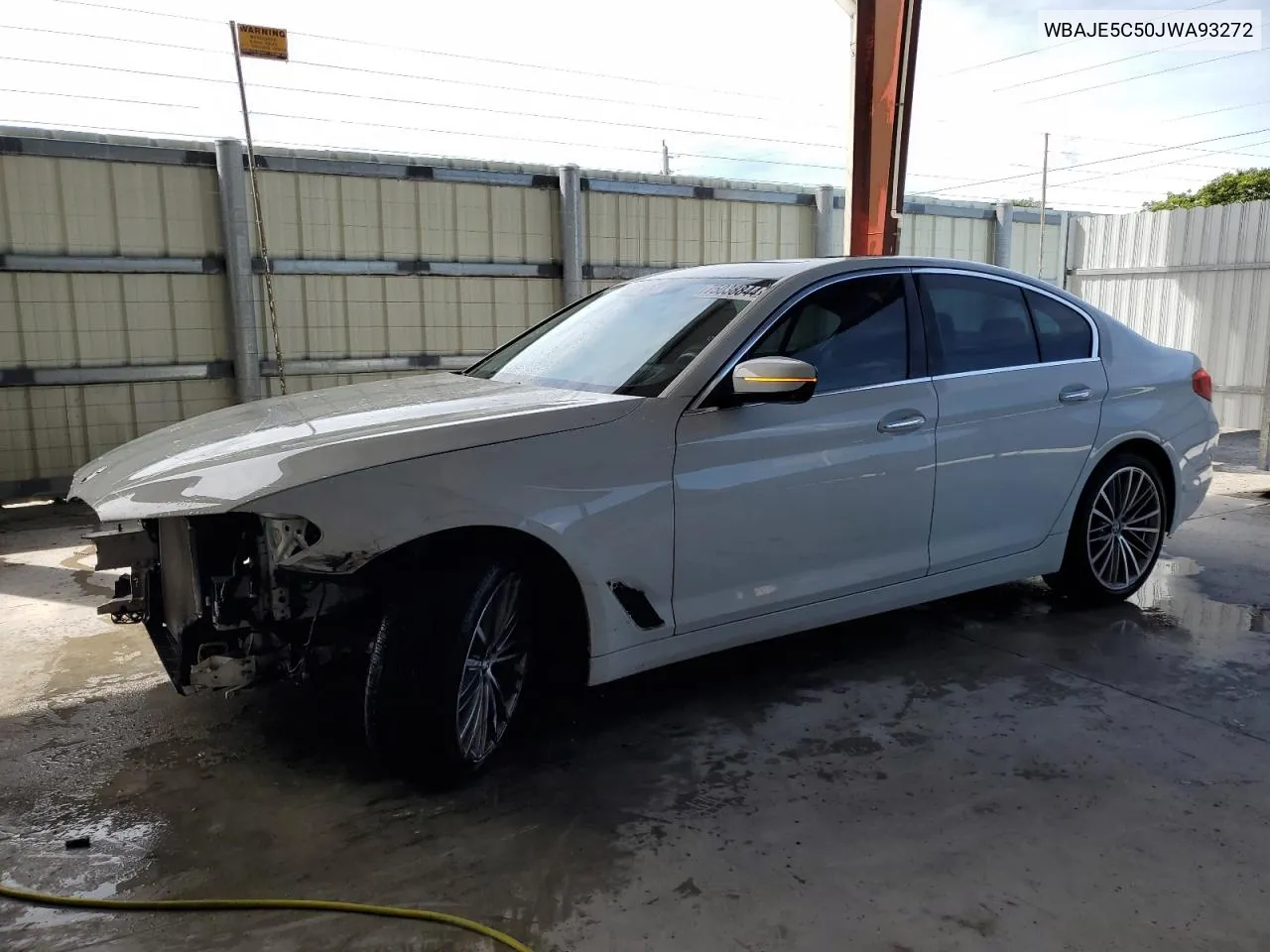 2018 BMW 540 I VIN: WBAJE5C50JWA93272 Lot: 75038844