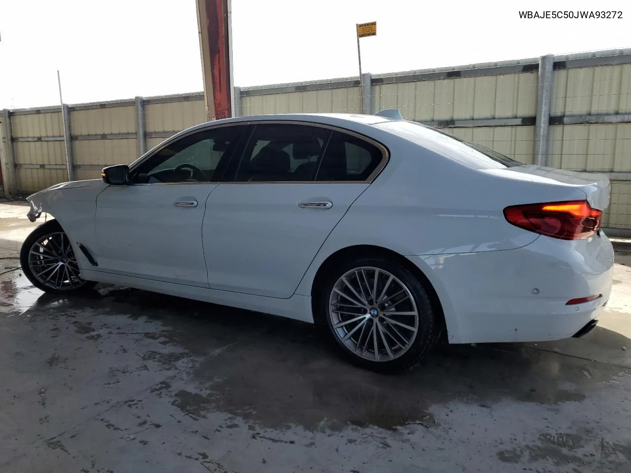 2018 BMW 540 I VIN: WBAJE5C50JWA93272 Lot: 75038844