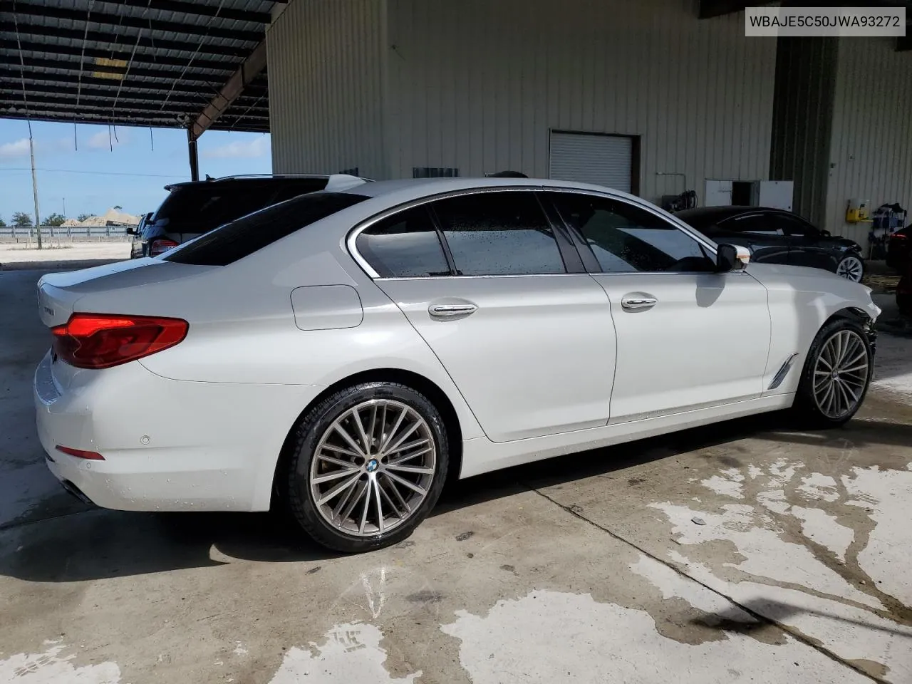 2018 BMW 540 I VIN: WBAJE5C50JWA93272 Lot: 75038844