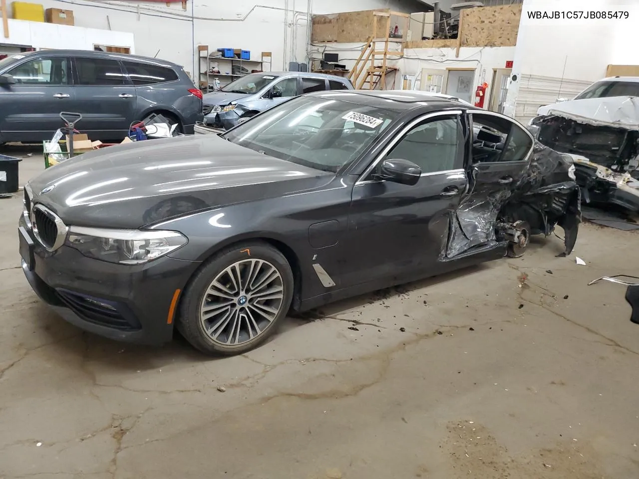 2018 BMW 530Xe VIN: WBAJB1C57JB085479 Lot: 75096284