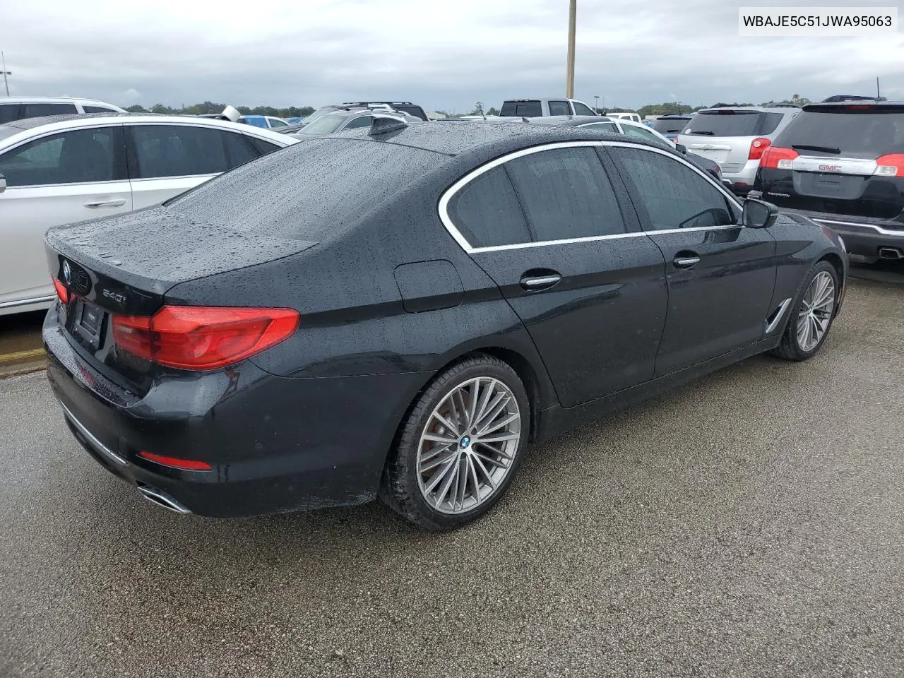 2018 BMW 540 I VIN: WBAJE5C51JWA95063 Lot: 75103434