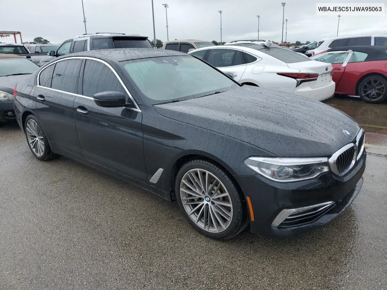 2018 BMW 540 I VIN: WBAJE5C51JWA95063 Lot: 75103434