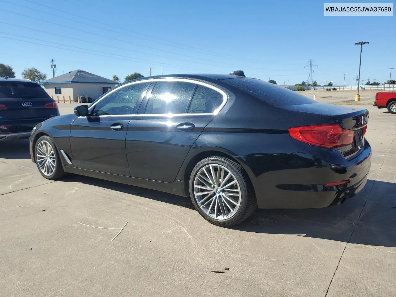 2018 BMW 530 I VIN: WBAJA5C55JWA37680 Lot: 75247914