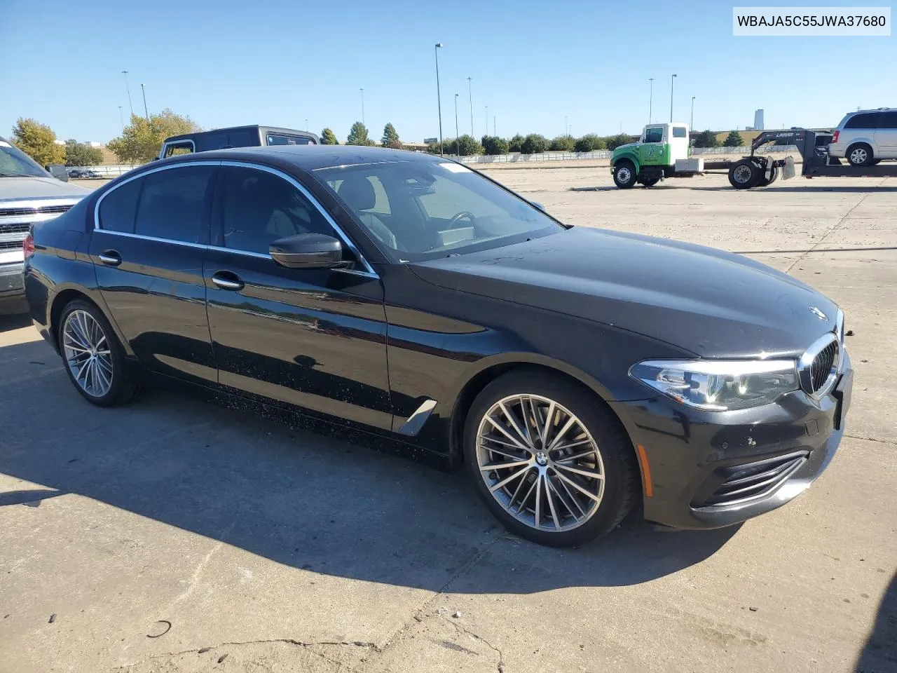 2018 BMW 530 I VIN: WBAJA5C55JWA37680 Lot: 75247914