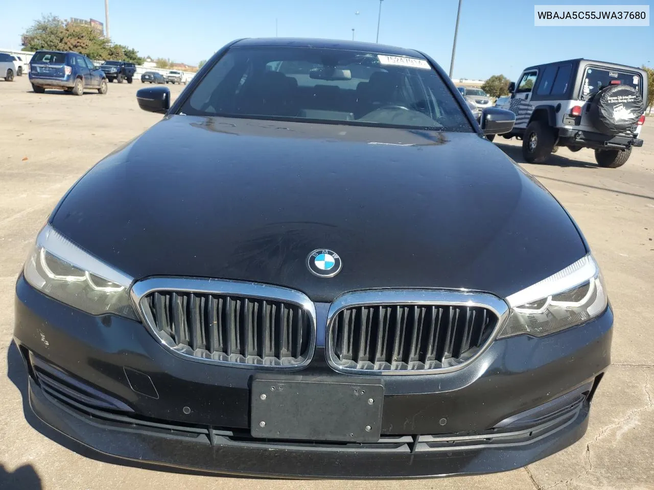 2018 BMW 530 I VIN: WBAJA5C55JWA37680 Lot: 75247914