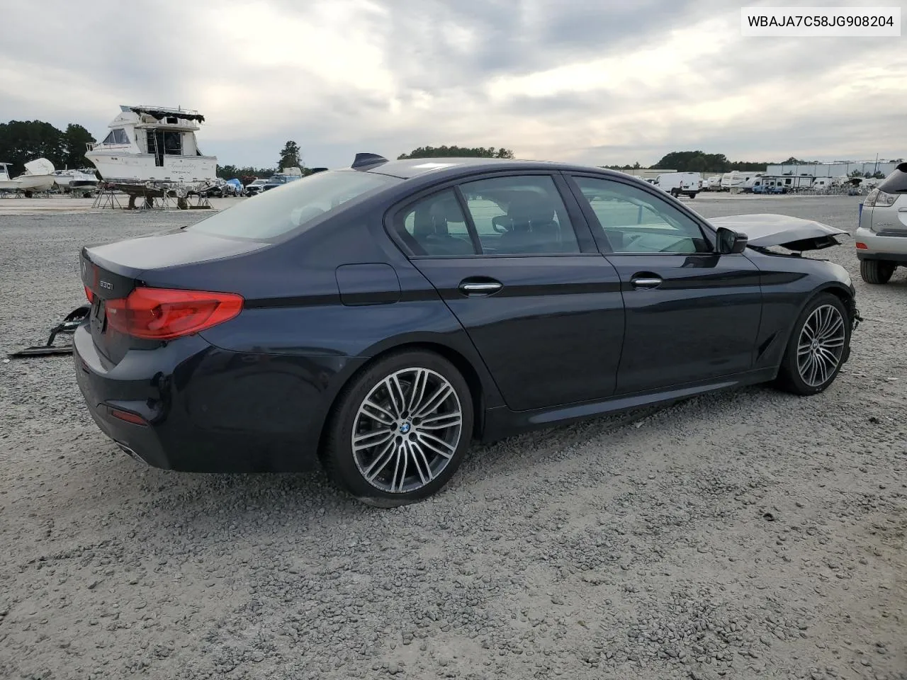 2018 BMW 530 Xi VIN: WBAJA7C58JG908204 Lot: 75446224