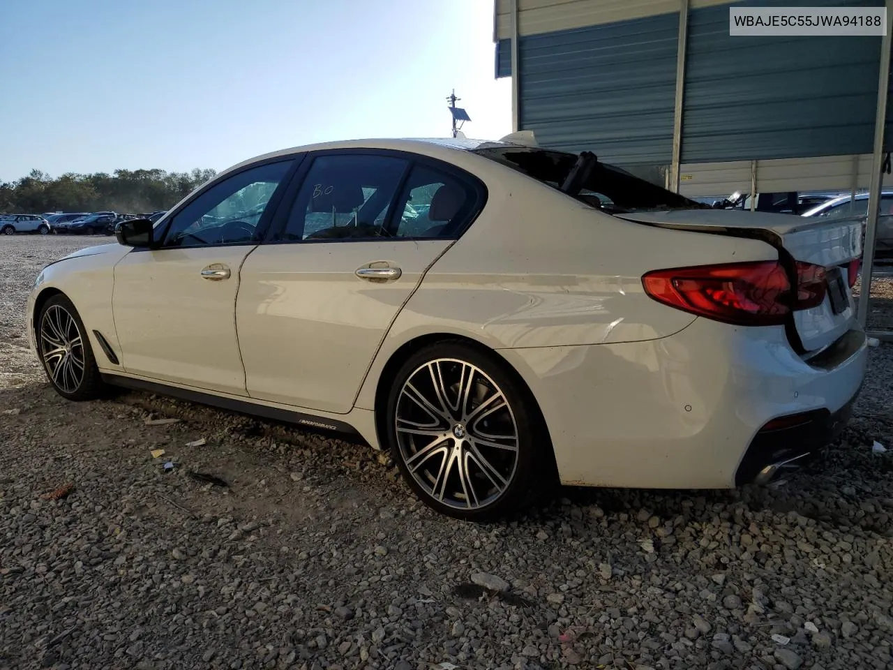 2018 BMW 540 I VIN: WBAJE5C55JWA94188 Lot: 75949724