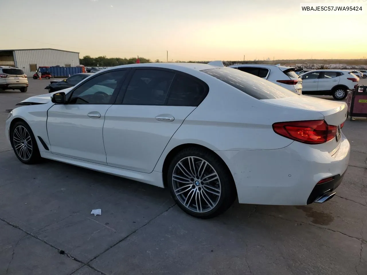 2018 BMW 540 I VIN: WBAJE5C57JWA95424 Lot: 76179414