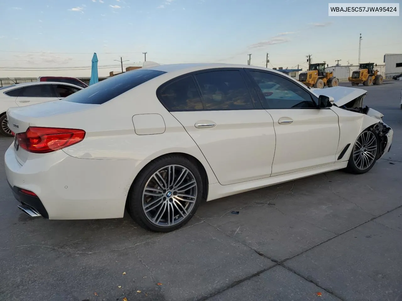 2018 BMW 540 I VIN: WBAJE5C57JWA95424 Lot: 76179414