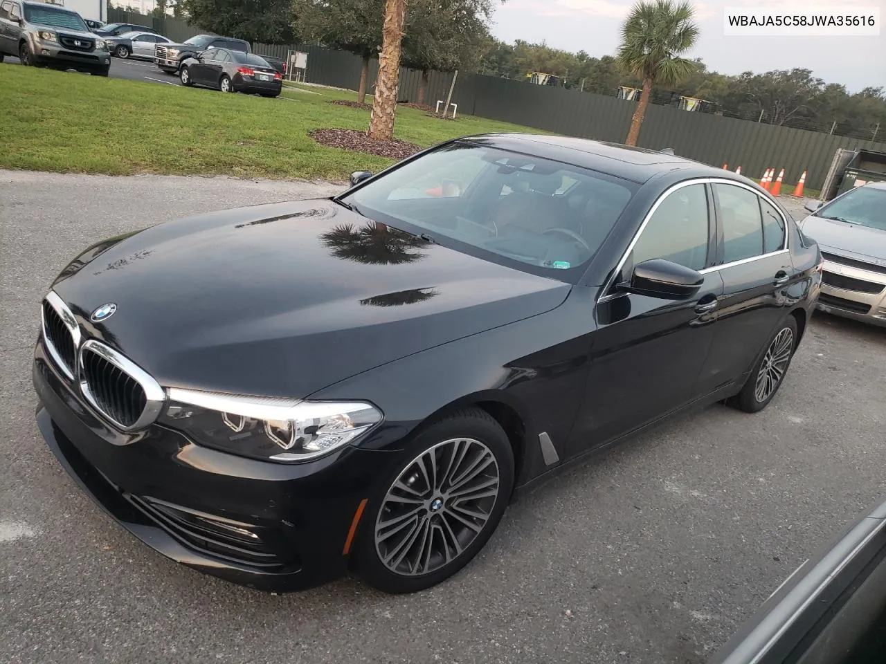 2018 BMW 530 I VIN: WBAJA5C58JWA35616 Lot: 76330454