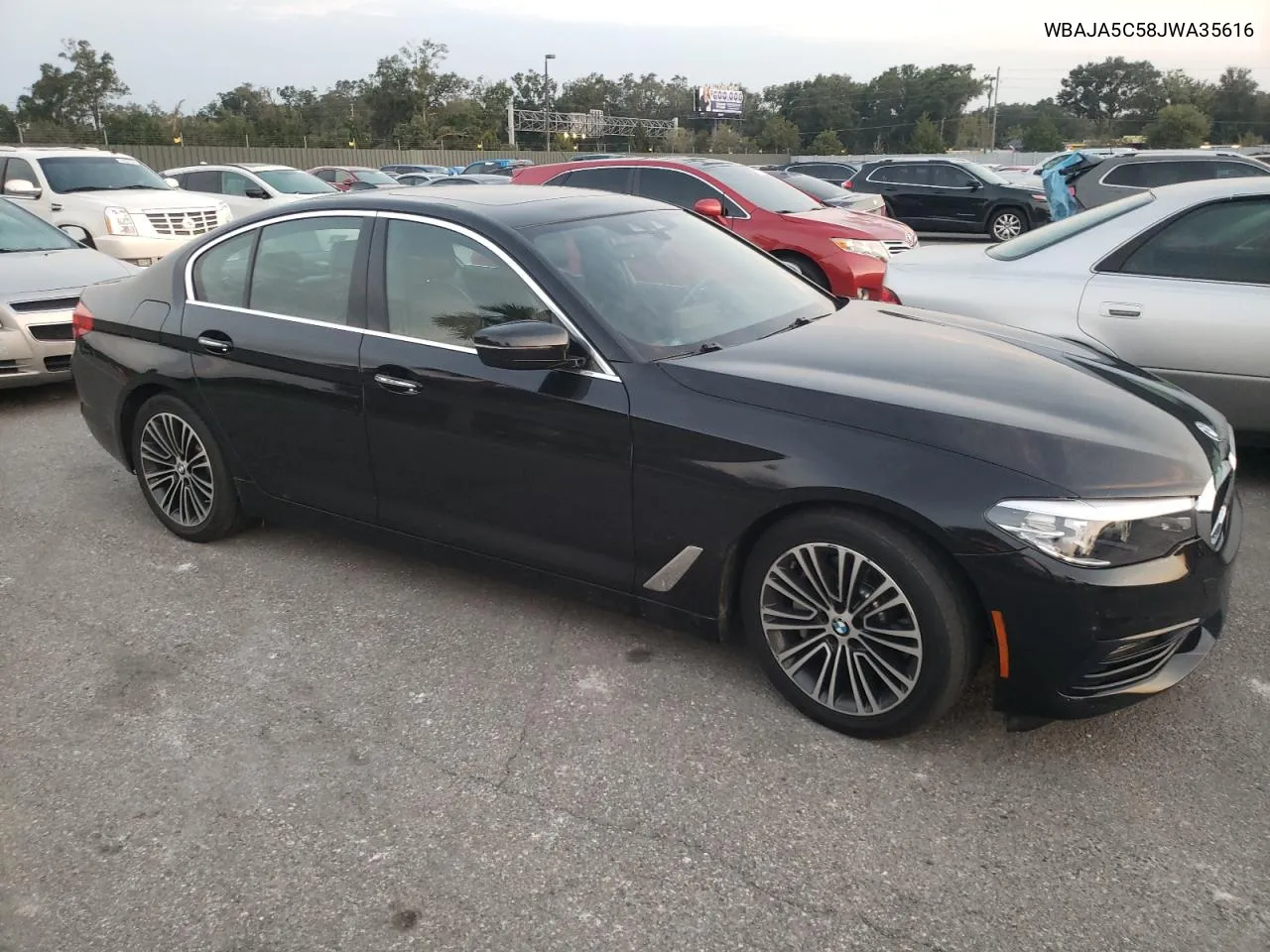 2018 BMW 530 I VIN: WBAJA5C58JWA35616 Lot: 76330454