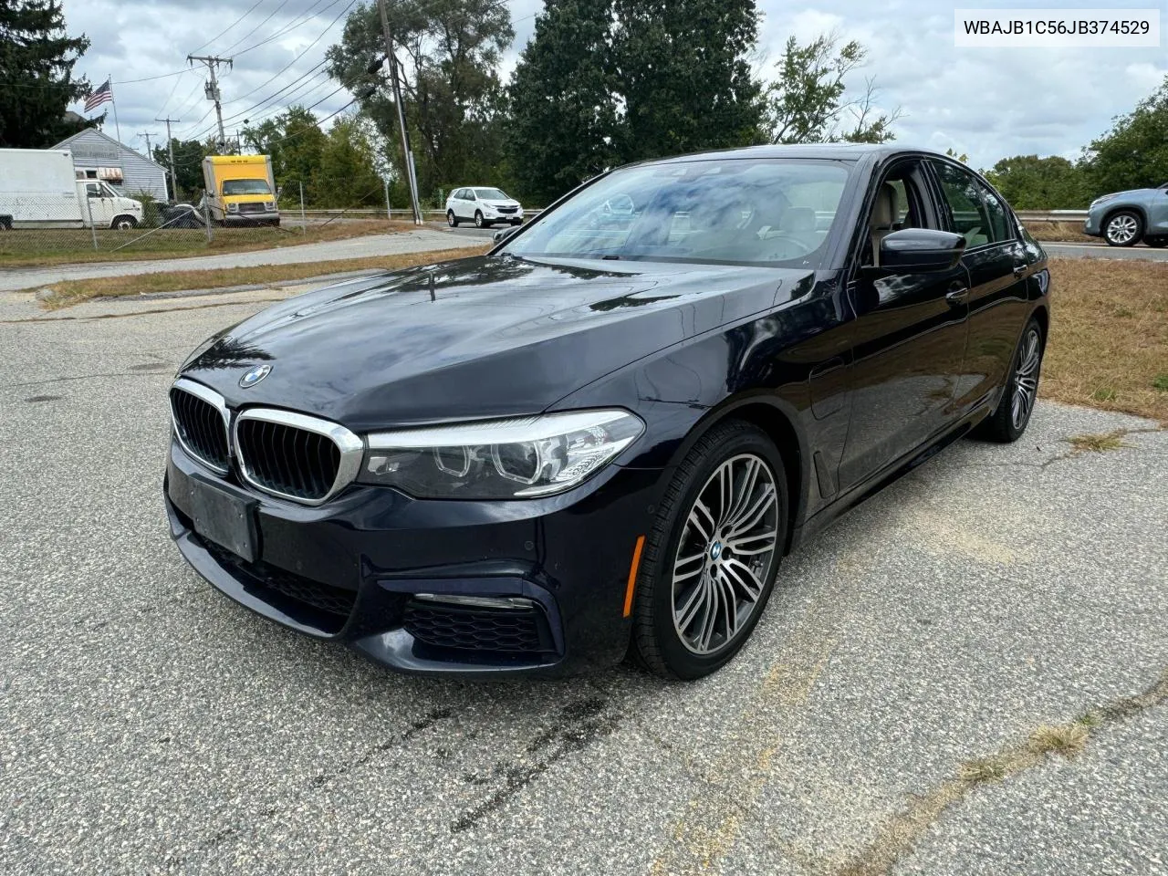 2018 BMW 530Xe VIN: WBAJB1C56JB374529 Lot: 78209854