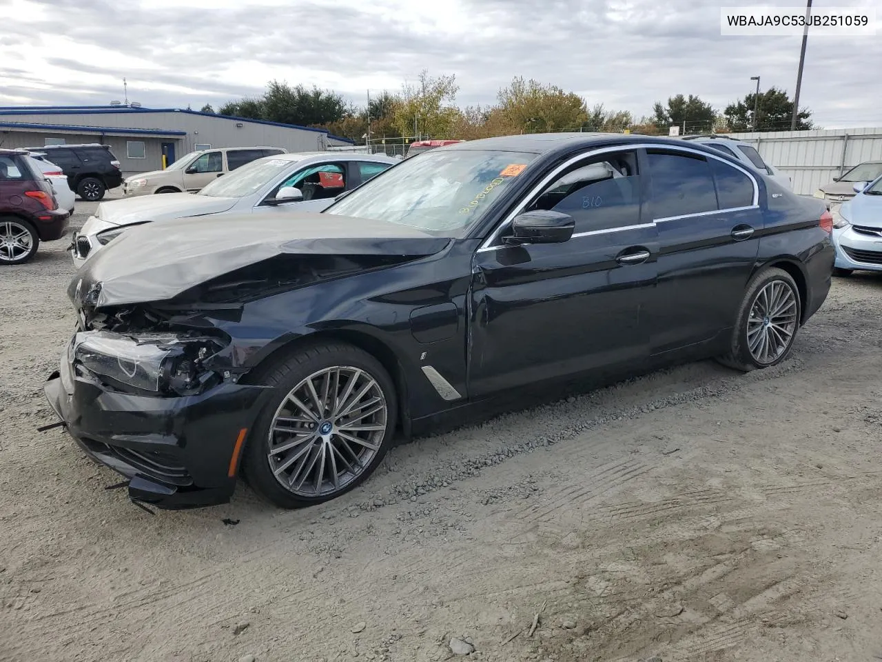 2018 BMW 530E VIN: WBAJA9C53JB251059 Lot: 78530754