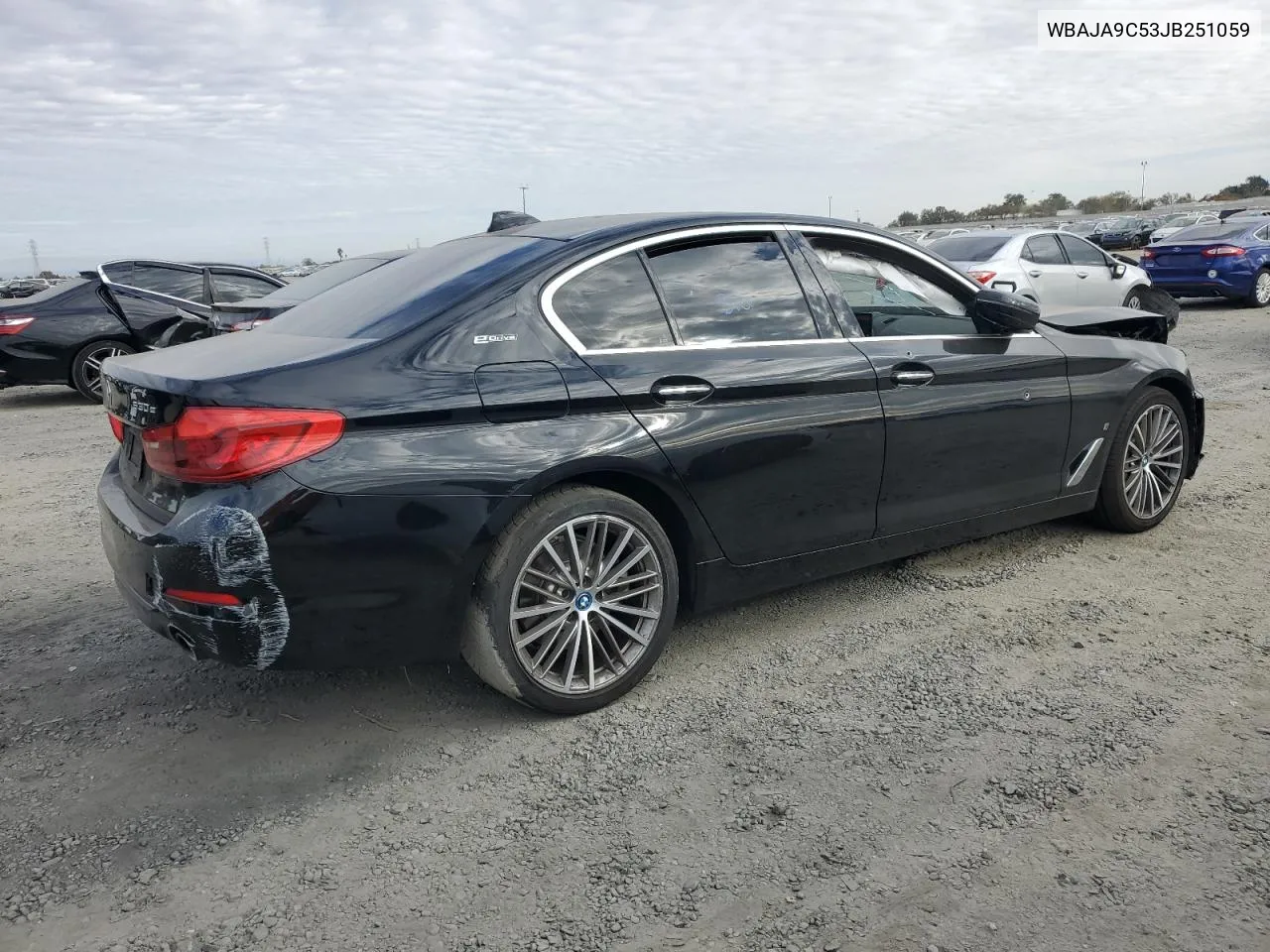 2018 BMW 530E VIN: WBAJA9C53JB251059 Lot: 78530754