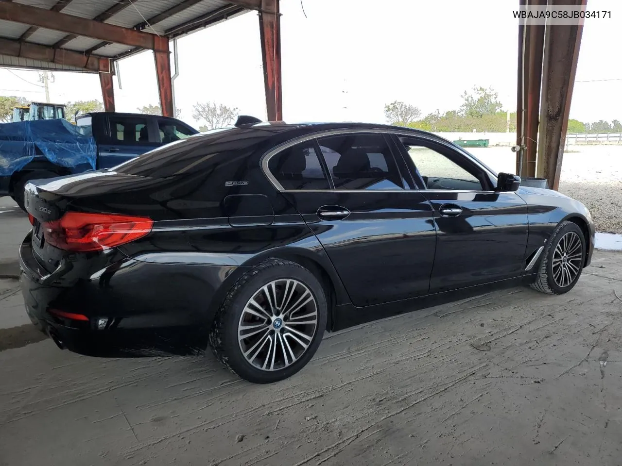 2018 BMW 530E VIN: WBAJA9C58JB034171 Lot: 78681494