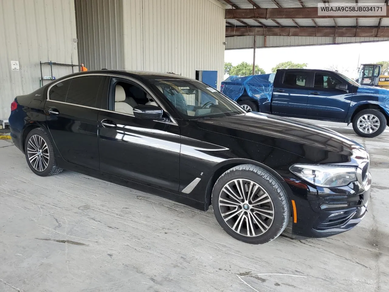 2018 BMW 530E VIN: WBAJA9C58JB034171 Lot: 78681494