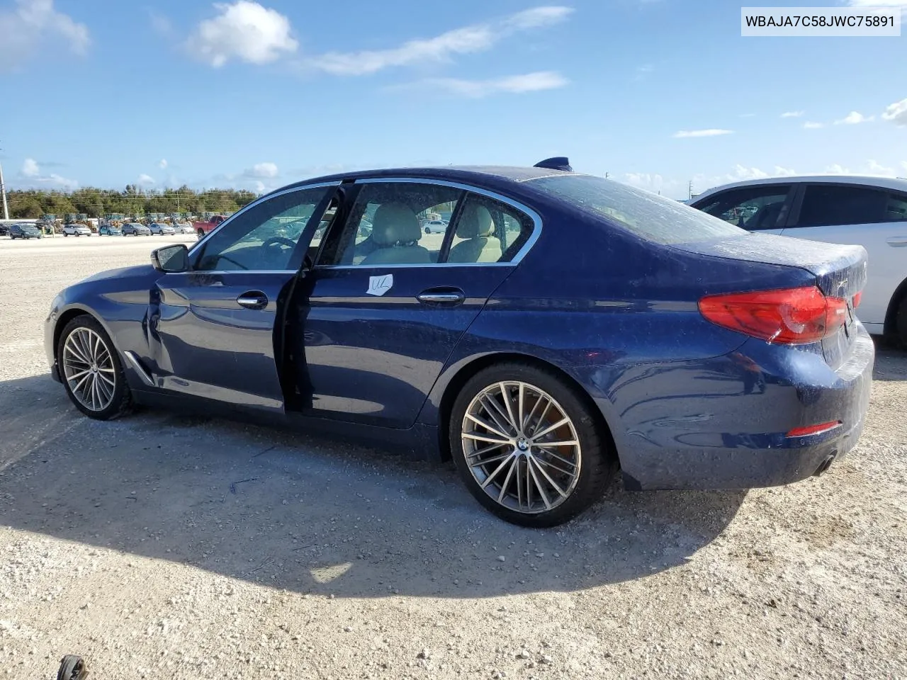 2018 BMW 530 Xi VIN: WBAJA7C58JWC75891 Lot: 78710844