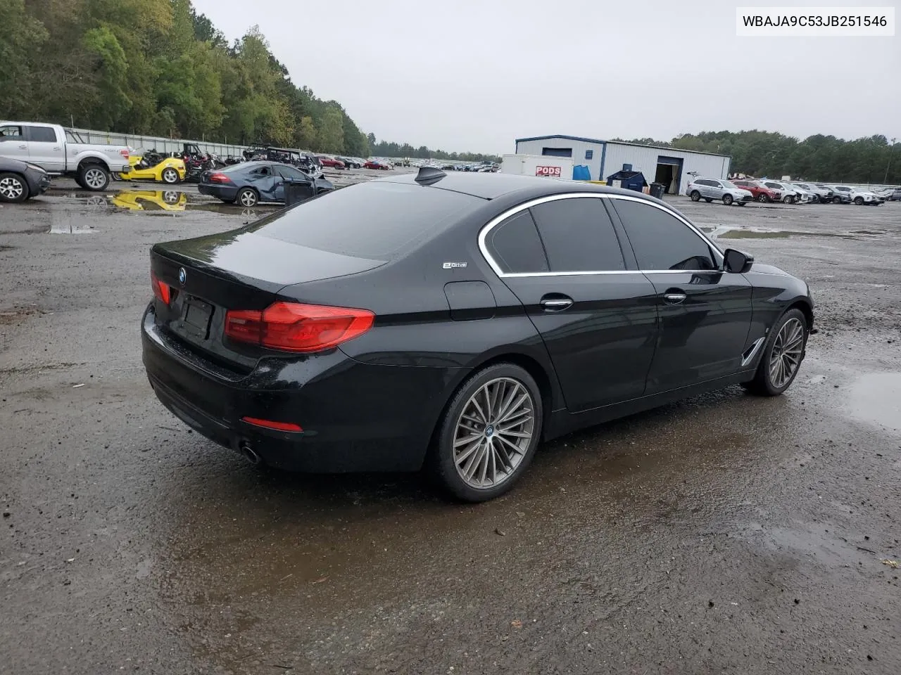 2018 BMW 530E VIN: WBAJA9C53JB251546 Lot: 79101064