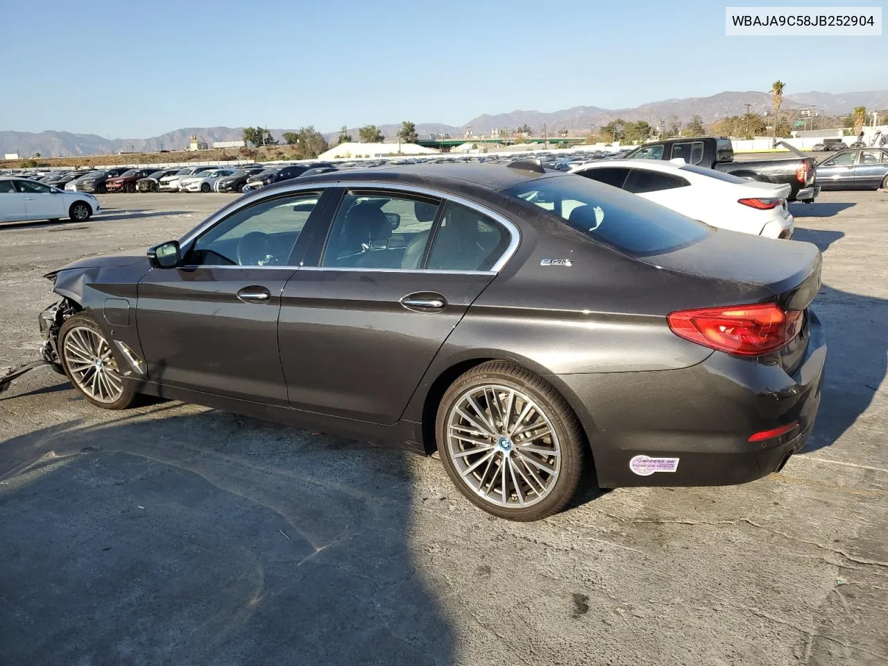 2018 BMW 530E VIN: WBAJA9C58JB252904 Lot: 79972394