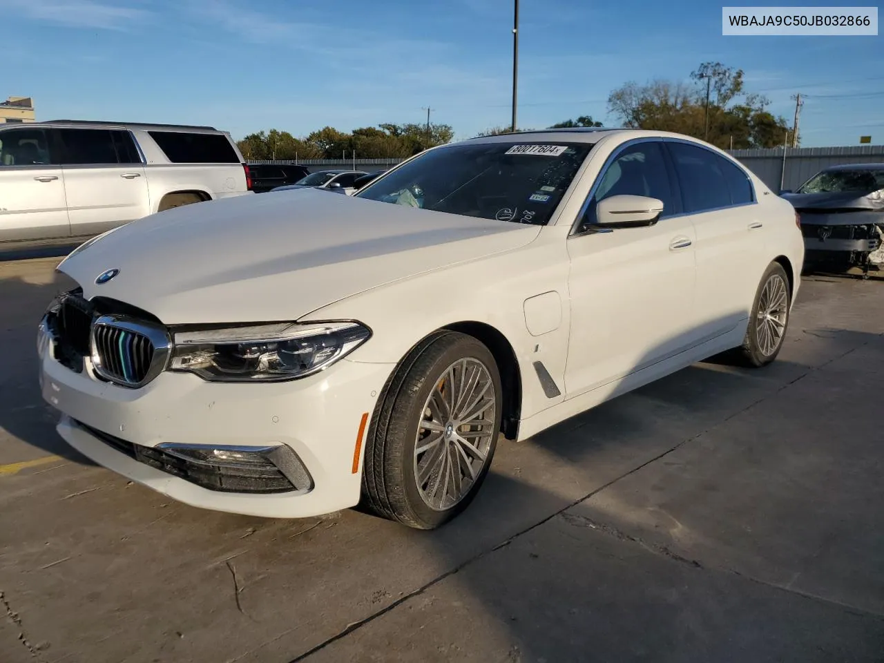 2018 BMW 530E VIN: WBAJA9C50JB032866 Lot: 80017604