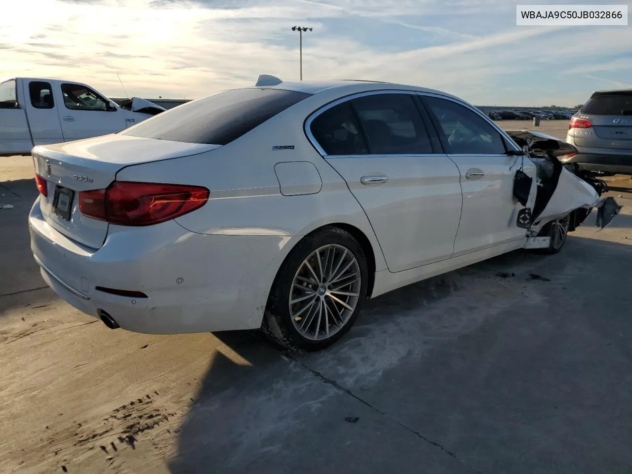 2018 BMW 530E VIN: WBAJA9C50JB032866 Lot: 80017604