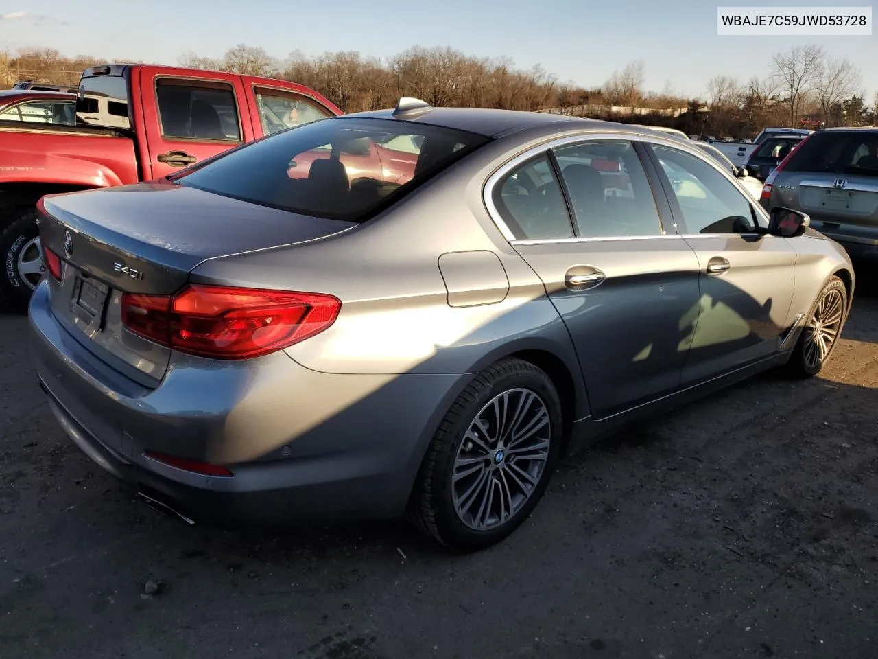 2018 BMW 540 Xi VIN: WBAJE7C59JWD53728 Lot: 80359014