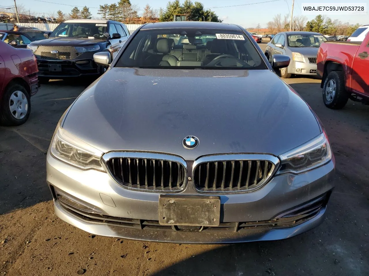 2018 BMW 540 Xi VIN: WBAJE7C59JWD53728 Lot: 80359014