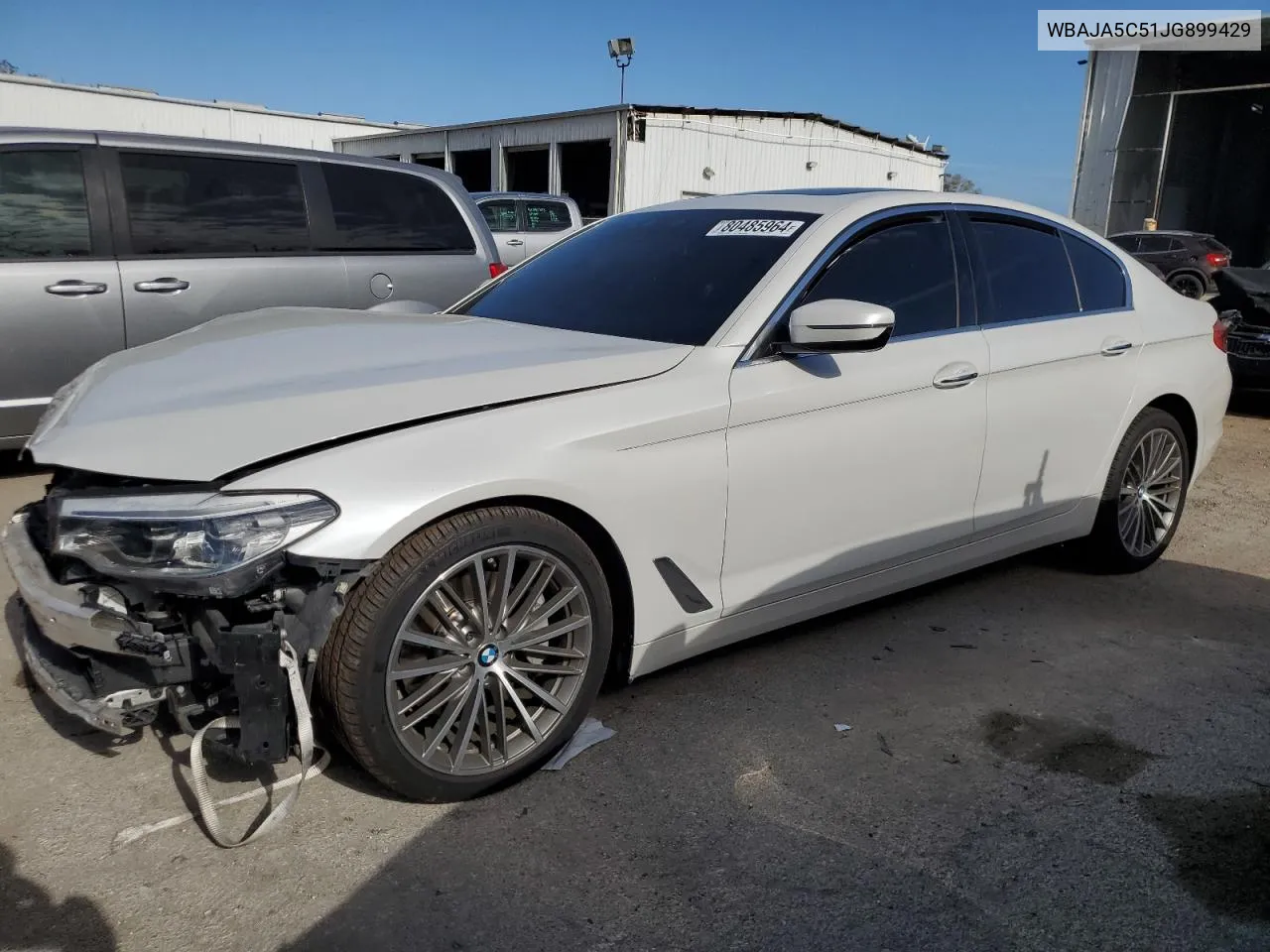 2018 BMW 530 I VIN: WBAJA5C51JG899429 Lot: 80485964