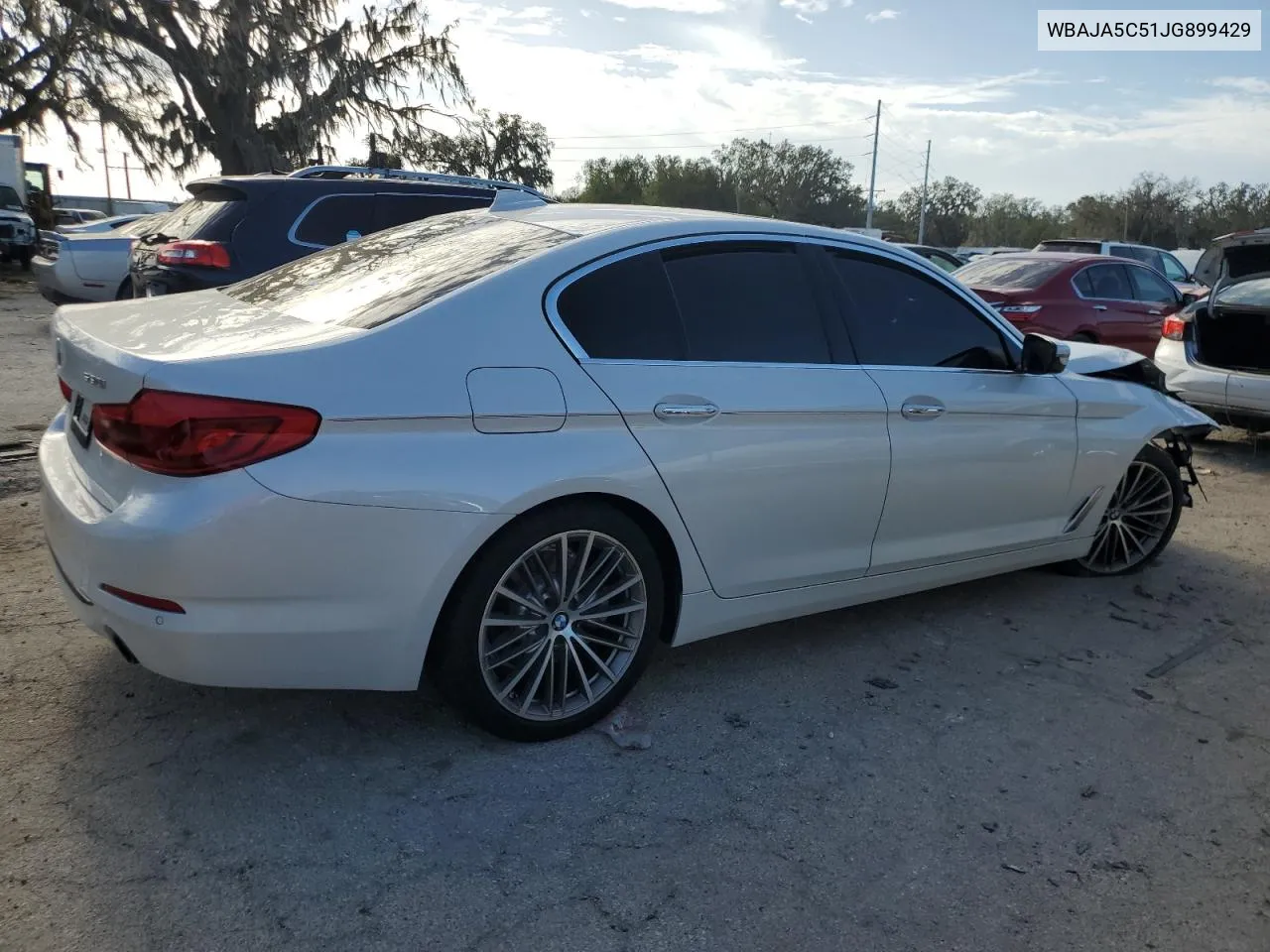 2018 BMW 530 I VIN: WBAJA5C51JG899429 Lot: 80485964