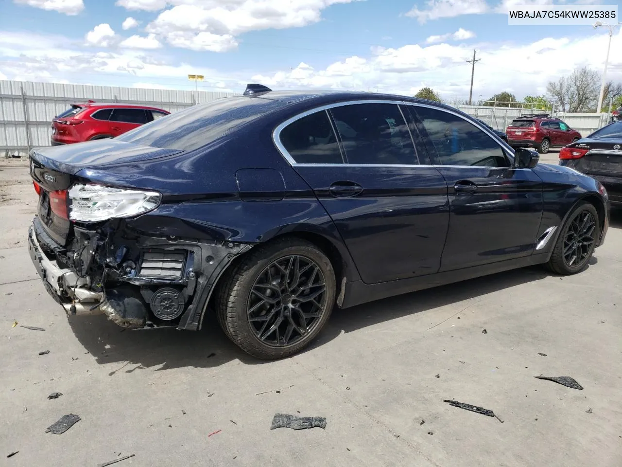 2019 BMW 530 Xi VIN: WBAJA7C54KWW25385 Lot: 51711084