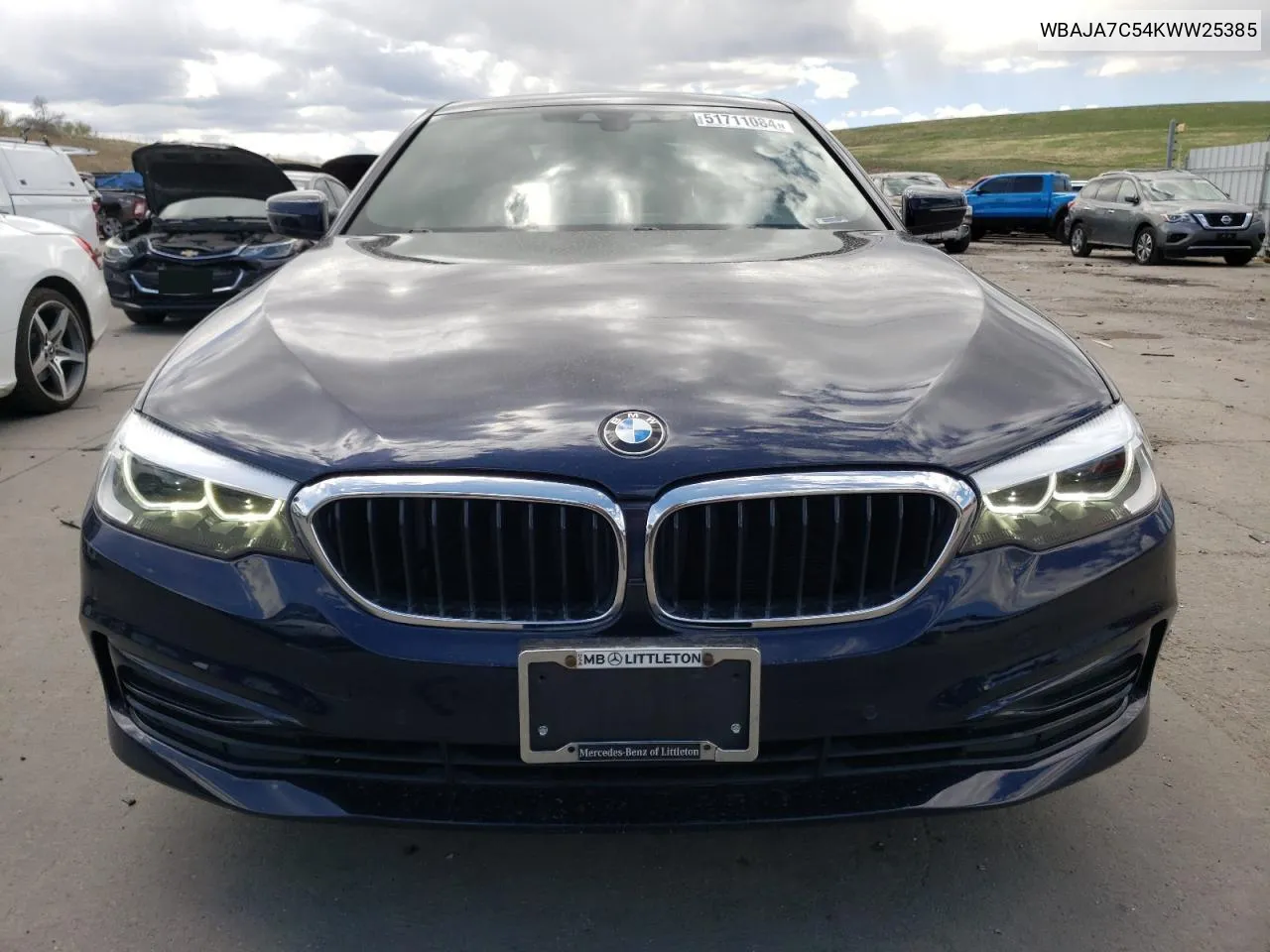 2019 BMW 530 Xi VIN: WBAJA7C54KWW25385 Lot: 51711084