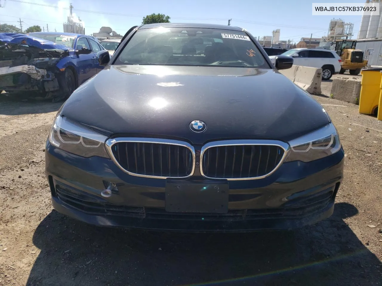 2019 BMW 530Xe VIN: WBAJB1C57KB376923 Lot: 57751444