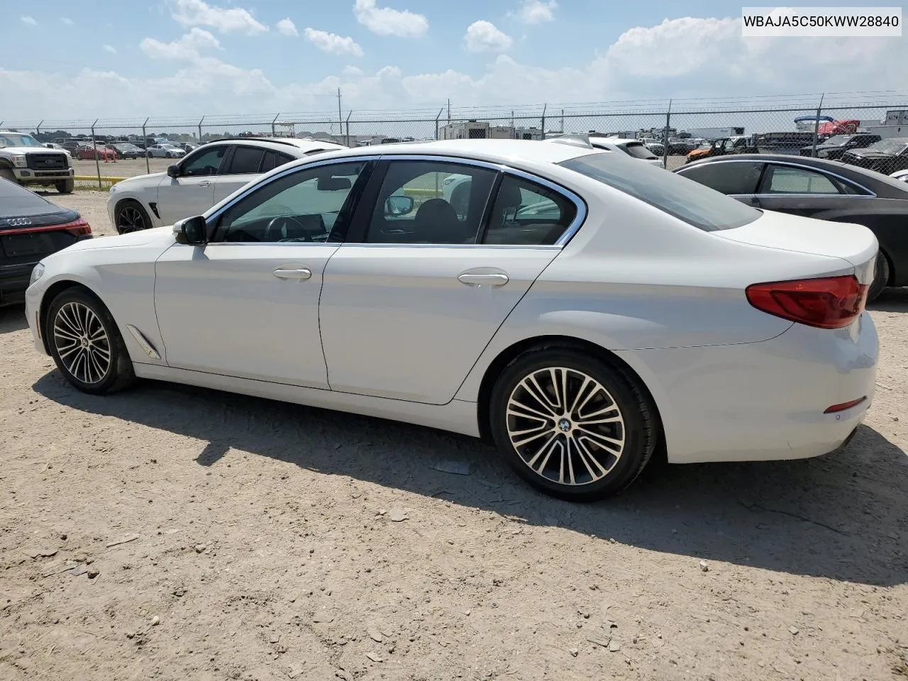 WBAJA5C50KWW28840 2019 BMW 530 I