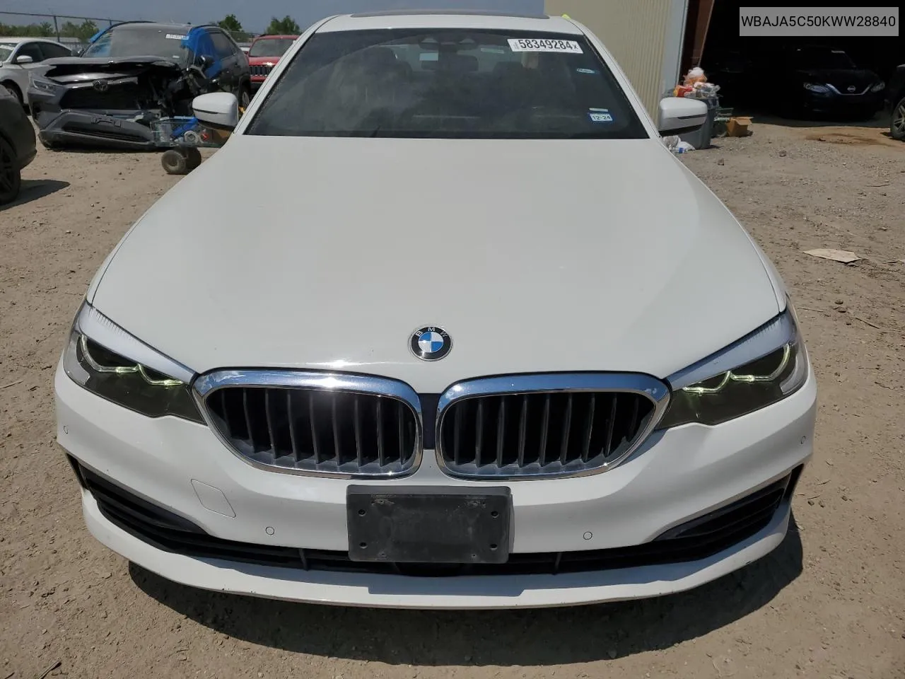 2019 BMW 530 I VIN: WBAJA5C50KWW28840 Lot: 58349284