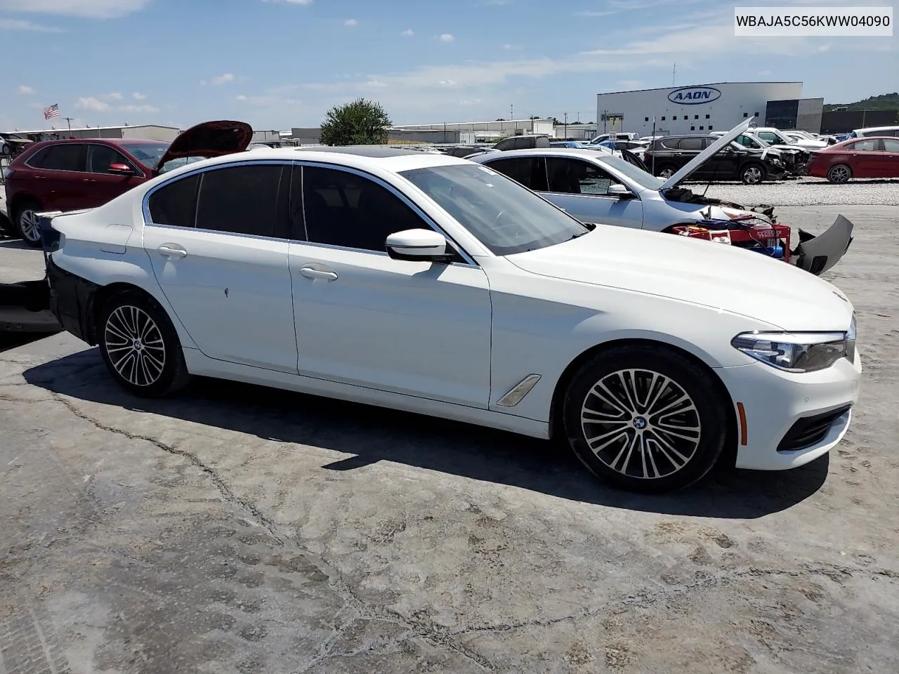 2019 BMW 530 I VIN: WBAJA5C56KWW04090 Lot: 60464234