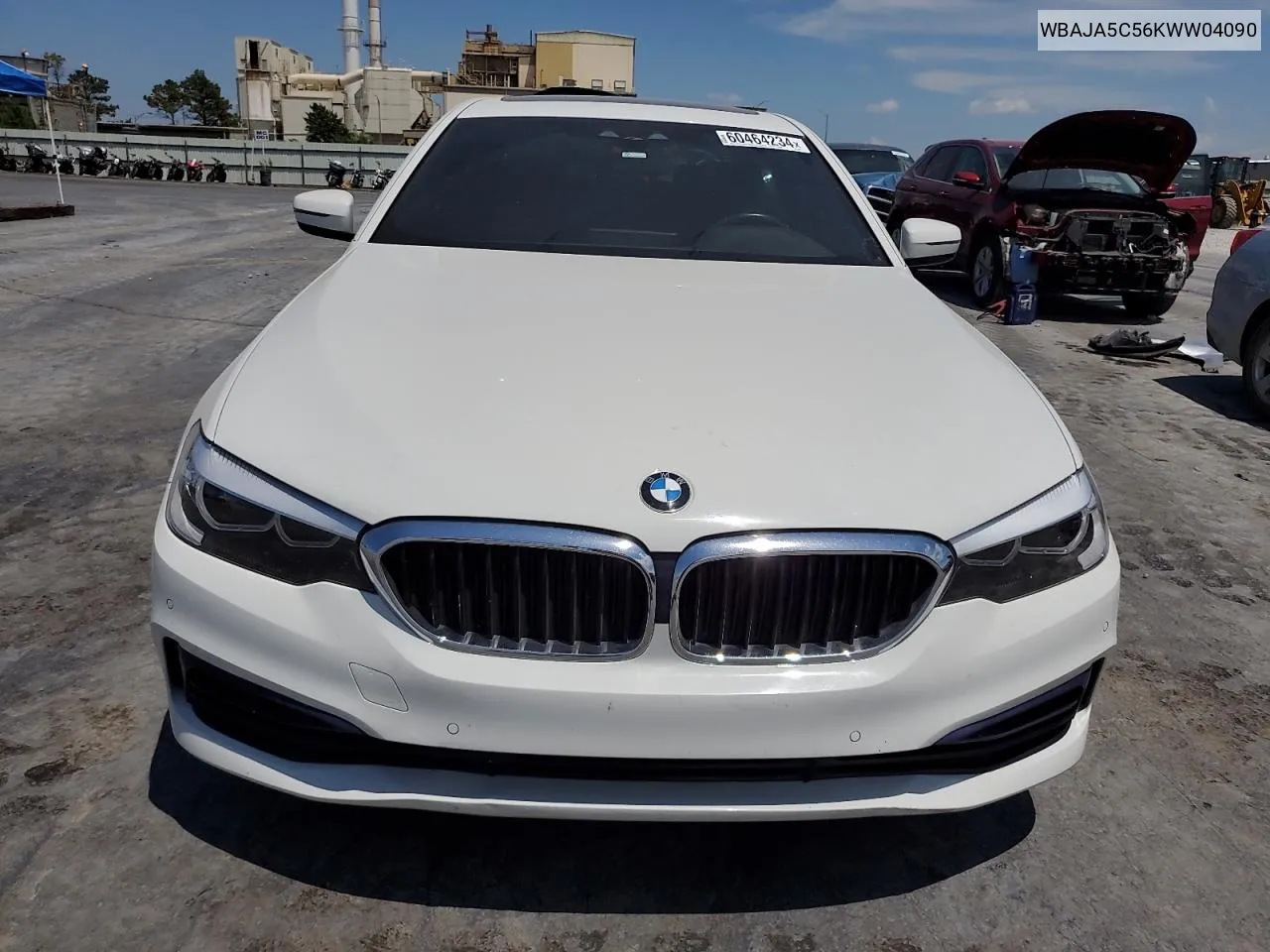 2019 BMW 530 I VIN: WBAJA5C56KWW04090 Lot: 60464234