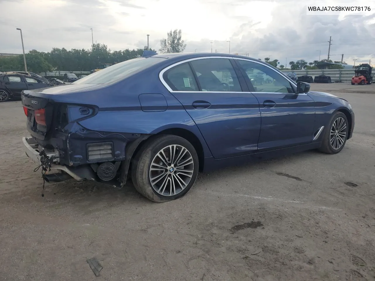 2019 BMW 530 Xi VIN: WBAJA7C58KWC78176 Lot: 71393484