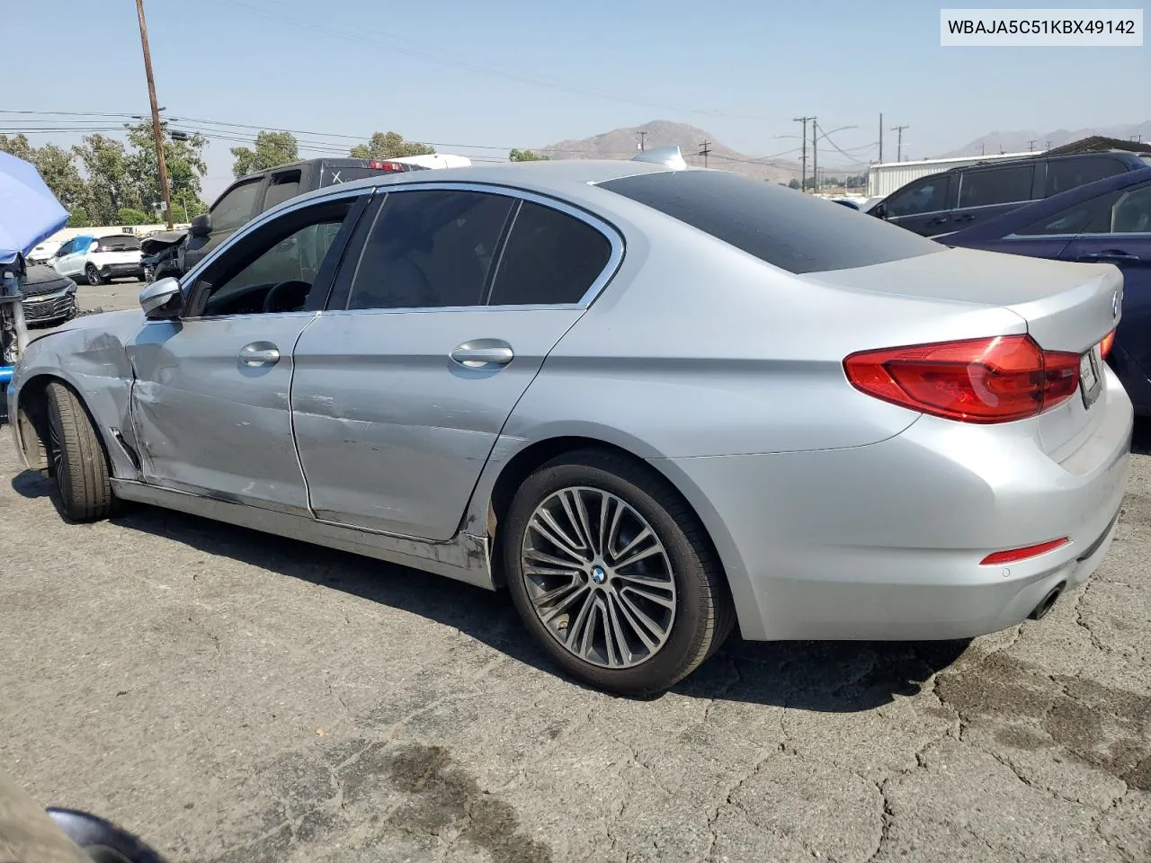 2019 BMW 530 I VIN: WBAJA5C51KBX49142 Lot: 61471564