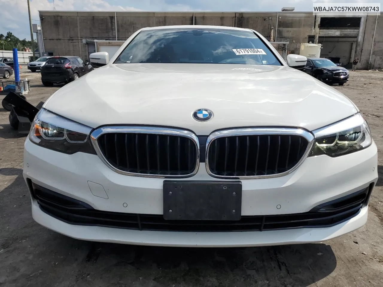 2019 BMW 530 Xi VIN: WBAJA7C57KWW08743 Lot: 61791004