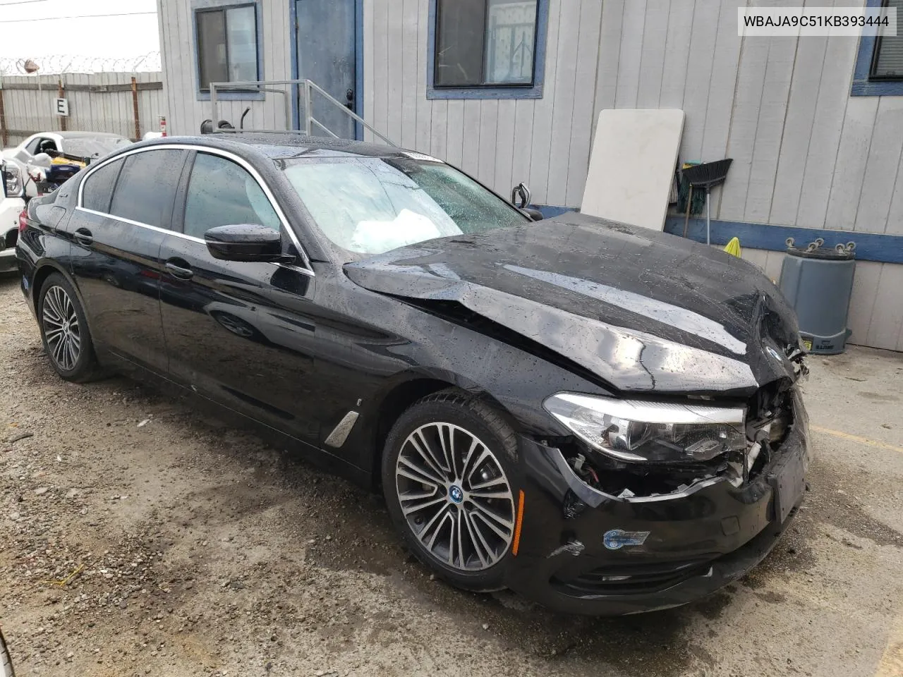 2019 BMW 530E VIN: WBAJA9C51KB393444 Lot: 62363104