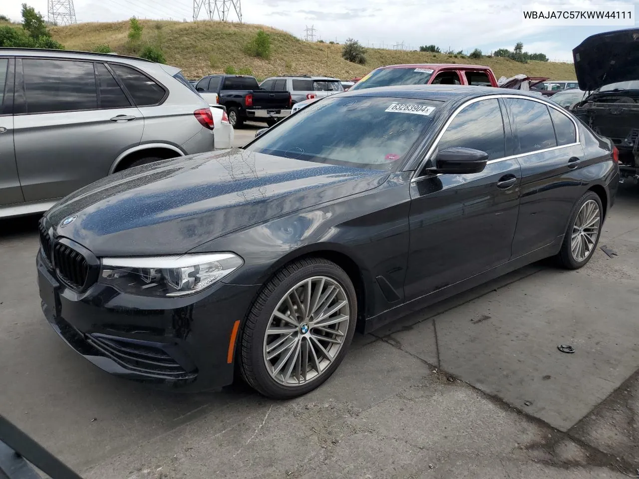 2019 BMW 530 Xi VIN: WBAJA7C57KWW44111 Lot: 63283904