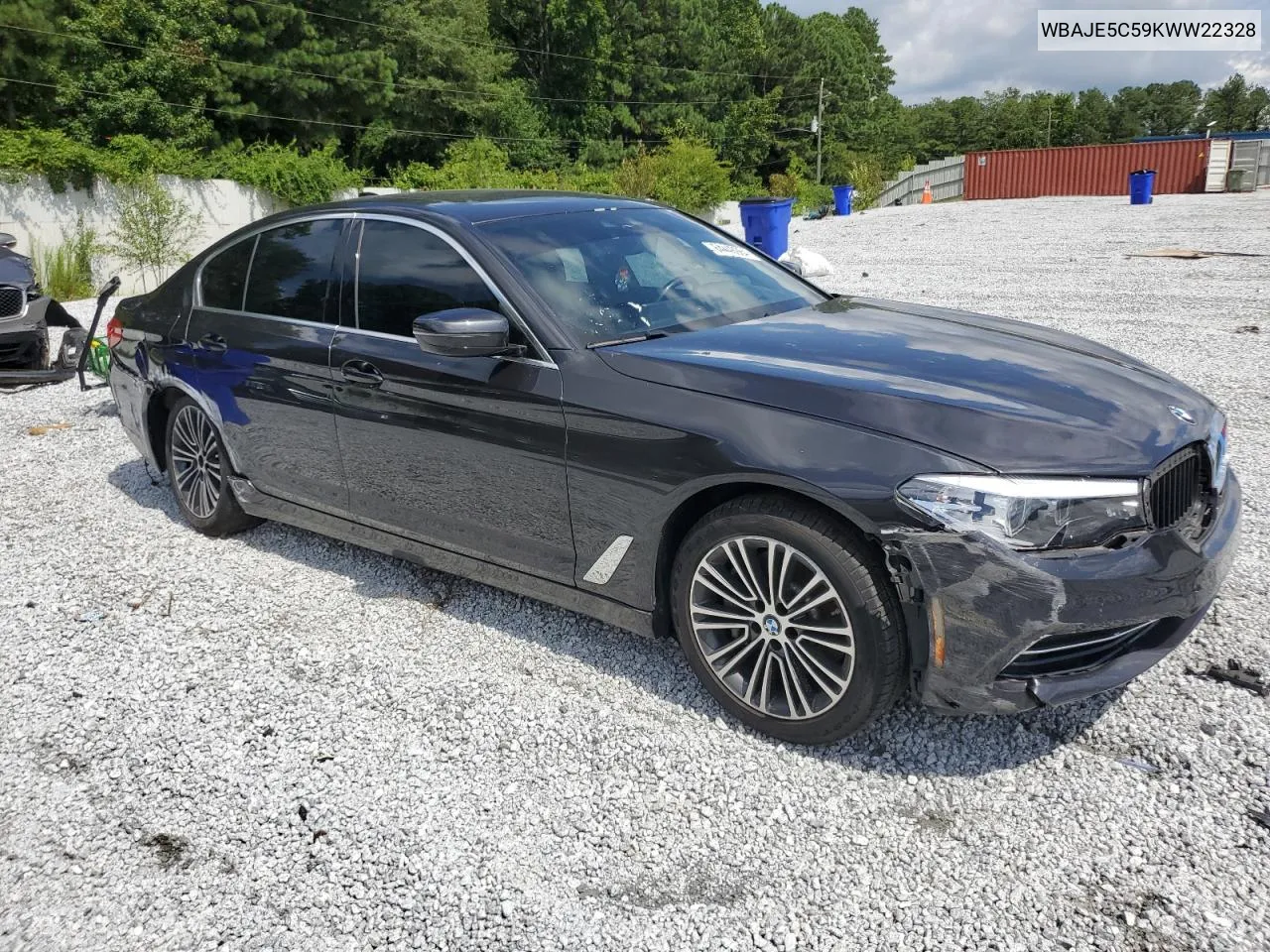 2019 BMW 540 I VIN: WBAJE5C59KWW22328 Lot: 64448964