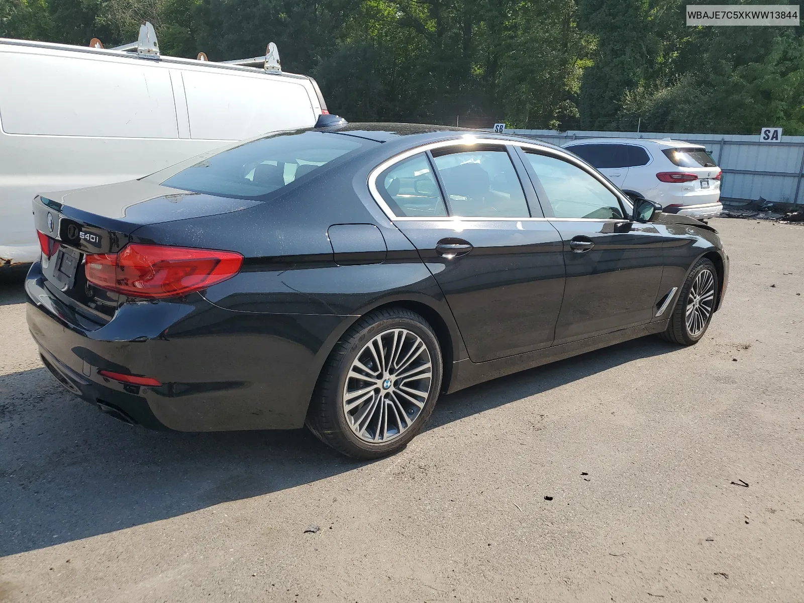 2019 BMW 540 Xi VIN: WBAJE7C5XKWW13844 Lot: 65493234