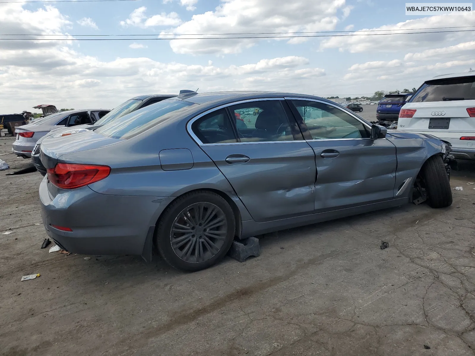 2019 BMW 540 Xi VIN: WBAJE7C57KWW10643 Lot: 67067324