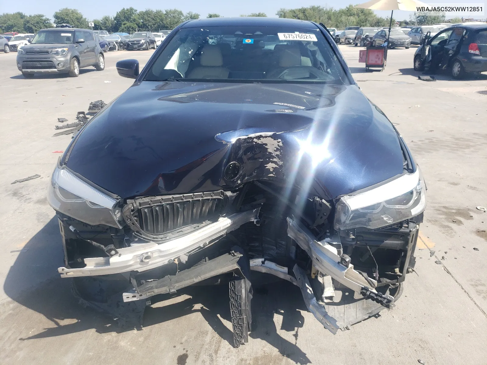 WBAJA5C52KWW12851 2019 BMW 530 I