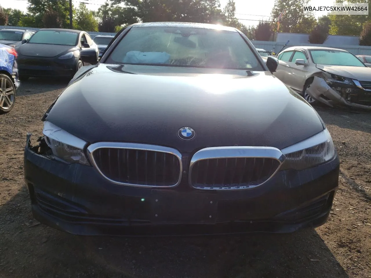 WBAJE7C5XKWW42664 2019 BMW 540 Xi