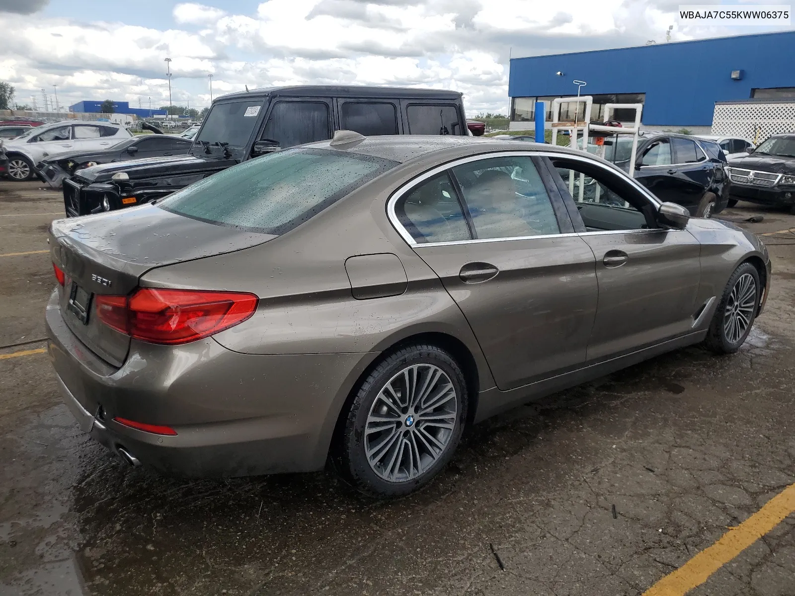 2019 BMW 530 Xi VIN: WBAJA7C55KWW06375 Lot: 68120324